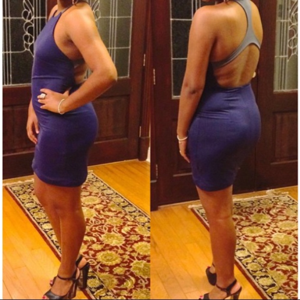 Tela Open Back Mini Dress (Urban Outfitters)